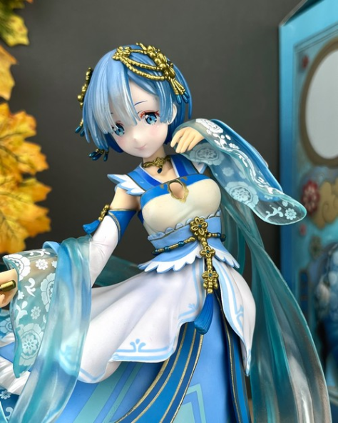 Фігурка велика Re Zero Рем ханьфу 24см - фото 8