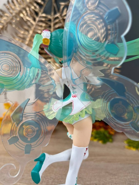 Фігурка велика Vocaloid Хацуне Міку racing метелик 23см - фото 3