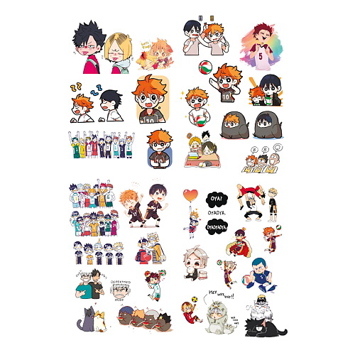 Стікерпак А4 Haikyuu 03 - фото 1