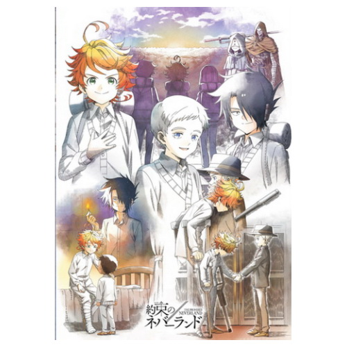 Плакат А3 Yakusoku no Neverland 19 - фото 1