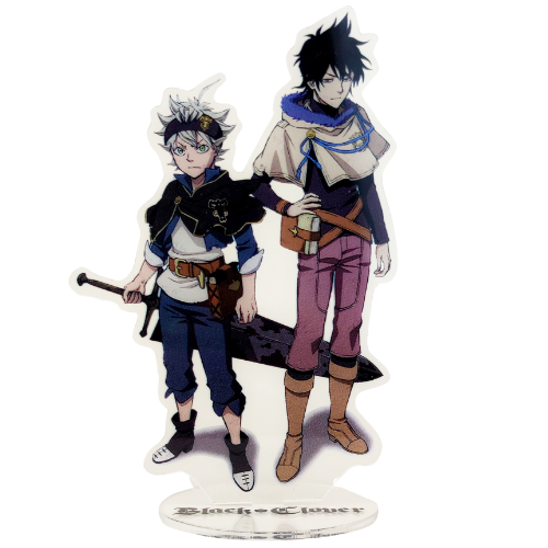 Фігурка акрил 15см Black Clover 03 Аста, Юно - фото 1