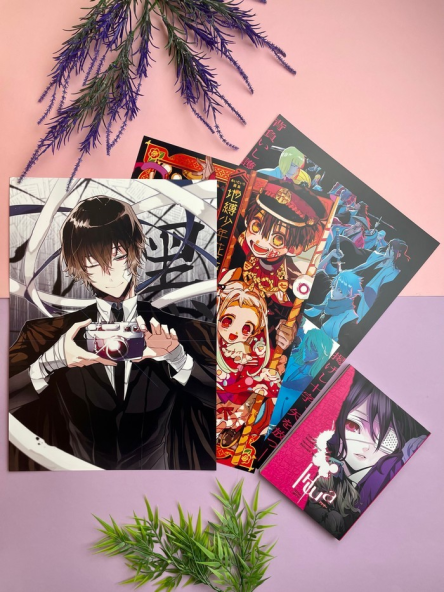 Плакат А3 Jibaku Shounen Hanako kun 21 - фото 2