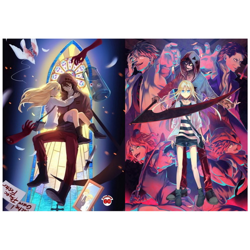 Скетчбук 60л Satsuriku no Tenshi 03 - фото 1