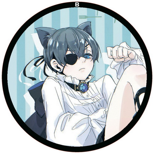 Значок 56мм Kuroshitsuji 82 - фото 1