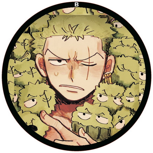 Значок 56мм One piece 26 - фото 1