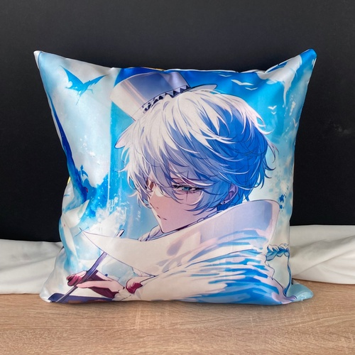 Наволочка 40х40см Bungou Stray Dogs 13 атлас - фото 3