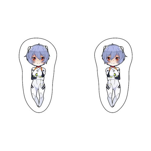 Іграшка подушка Evangelion 01 дайвінг 30х40см - фото 1