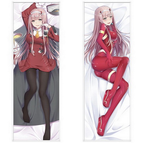 Наволочка 150х50см Darling in the FranXX 02 атлас - фото 1