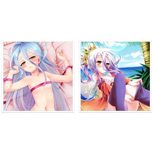 Наволочка 40х40см No Game No Life 02 атлас - фото 1