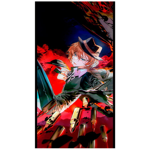 Гобелен 70х130см Bungou Stray Dogs 11 - фото 1 Гобелен 70х130см Bungou Stray Dogs 11 - фото 1