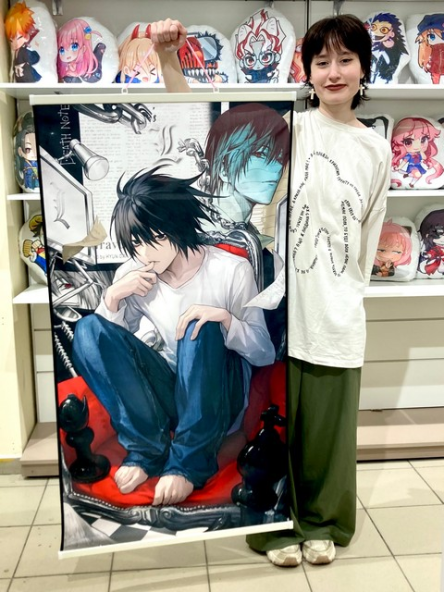 Гобелен 70х130см Death Note 02 - фото 3