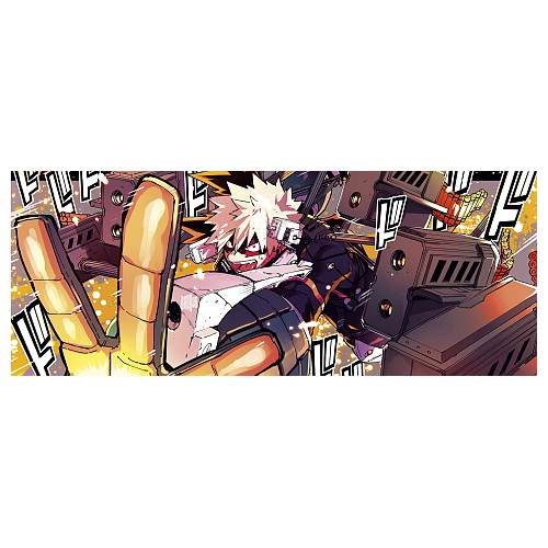 Килимок для миші 80х30см Boku no Hero Academia 03 (3мм) - фото 1