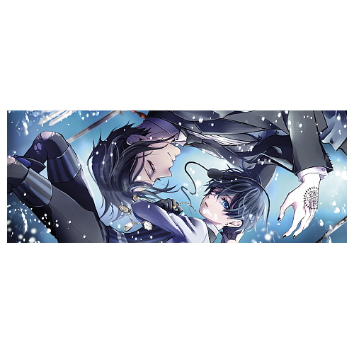 Коврик для мыши 80х30см Kuroshitsuji 03 (3мм) - фото 1