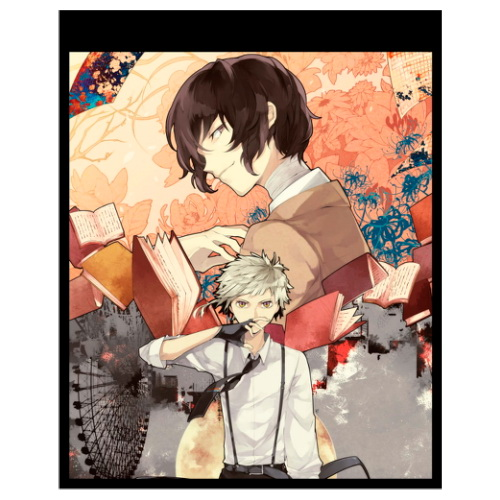 Сумка шоппер Bungou Stray Dogs 18 габардин 32х42см - фото 1