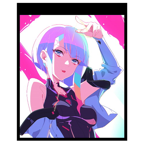 Сумка шоппер Cyberpunk Edgerunners 03 габардин 32х42см - фото 1 Сумка шоппер Cyberpunk Edgerunners 03 габардин 32х42см - фото 1