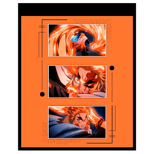 Сумка шоппер Kimetsu no Yaiba 20 габардин 32х42см - фото 1 Сумка шоппер Kimetsu no Yaiba 20 габардин 32х42см - фото 1