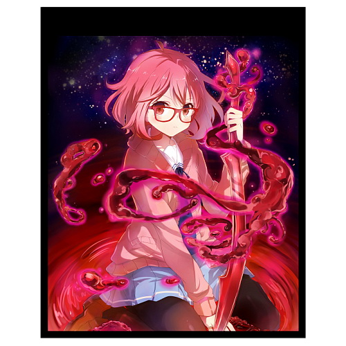 Сумка шоппер Kyoukai no Kanata 02 габардин 32х42см - фото 1