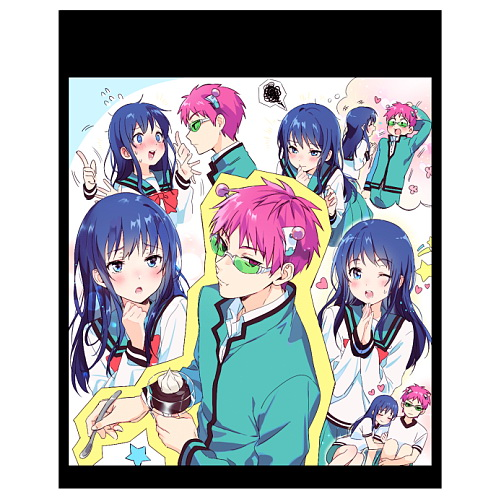 Сумка шоппер Saiki Kusuo no Sainan 04 габардин 32х42см - фото 1 Сумка шоппер Saiki Kusuo no Sainan 04 габардин 32х42см - фото 1