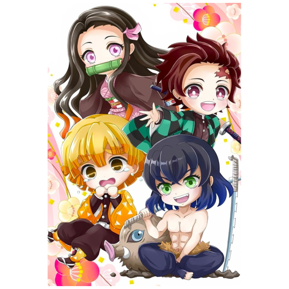 Магніт А7 Kimetsu no Yaiba 07 вініл - фото 1