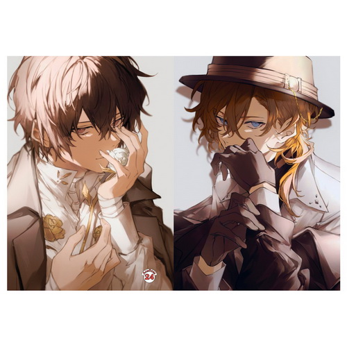 Скетчбук 24л Bungou Stray Dogs 28 - фото 1