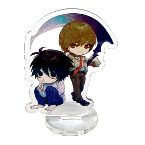 Фигурка акрил 6см Death Note 03 Лайт, Эл - фото 1