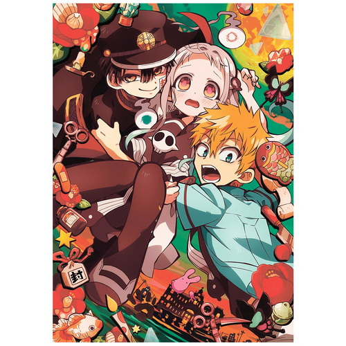 Плакат А3 Jibaku Shounen Hanako kun 04 - фото 1