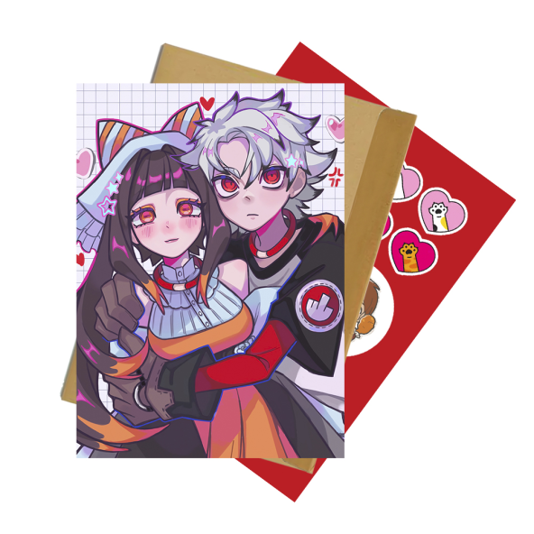 Листівка зі стікерпаком Gachiakuta 03 А6 набір з конвертом - фото 1 Листівка зі стікерпаком Gachiakuta 03 А6 набір з конвертом - фото 1