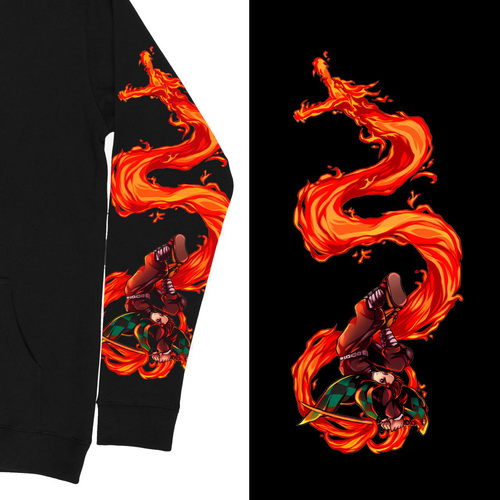 Худі Kimetsu no Yaiba 03 XL - фото 4 Худі Kimetsu no Yaiba 03 XL - фото 4