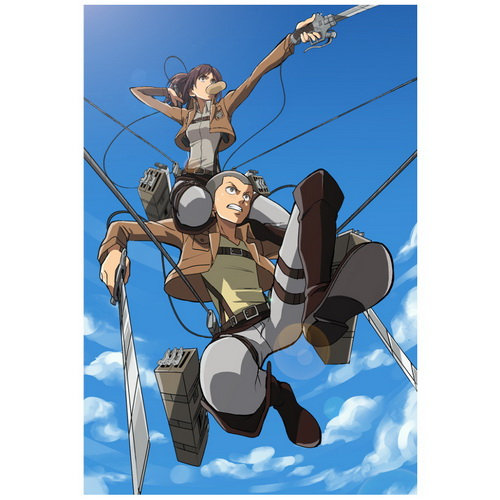 Магніт А7 Shingeki no Kyojin 09 вініл - фото 1