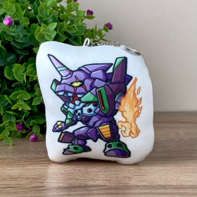 Іграшка брелок Evangelion 01 дайвінг 15см Іграшка брелок Evangelion 01 дайвінг 15см