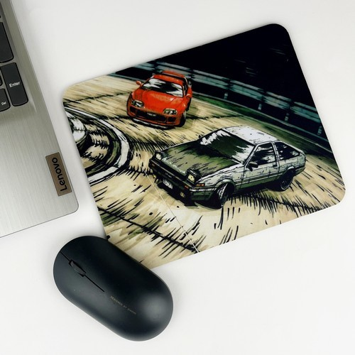 Коврик для мыши 22х18см Initial D 02 (3мм) - фото 1