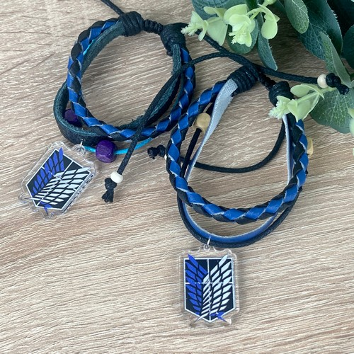 Браслет Shingeki no Kyojin 03 регулятор размера - фото 2 Браслет Shingeki no Kyojin 03 регулятор размера - фото 2