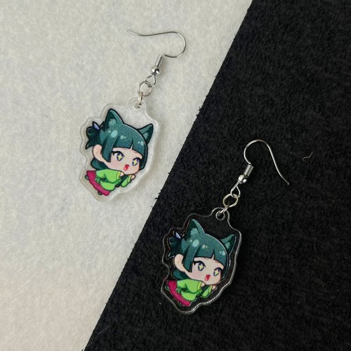 Серьги акрил Kusuriya no Hitorigoto 03 6см - фото 1