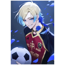 Магнит А7 Blue lock 08 винил