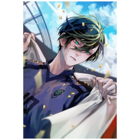 Магнит А7 Blue lock 10 винил