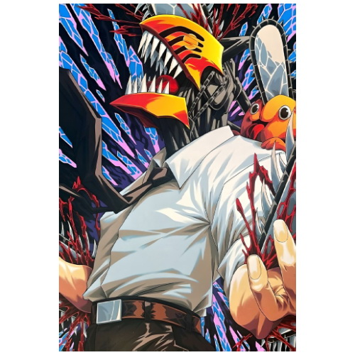 Магніт А7 Chainsaw Man 08 вініл - фото 1 Магніт А7 Chainsaw Man 08 вініл - фото 1