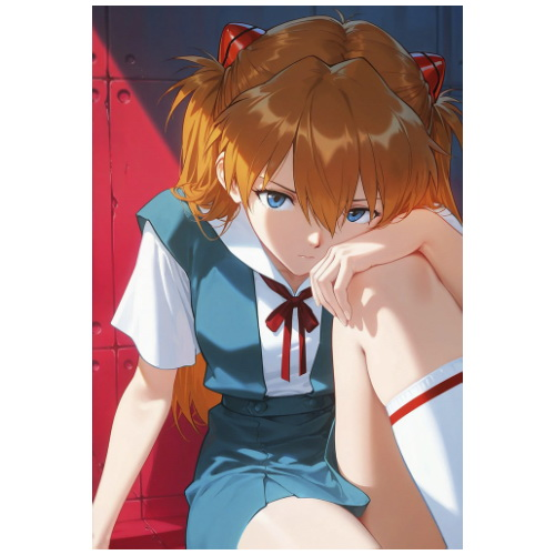 Магнит А7 Evangelion 10 винил - фото 1 Магнит А7 Evangelion 10 винил - фото 1