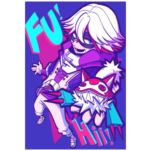 Магнит А7 Gachiakuta 04 винил - фото 1