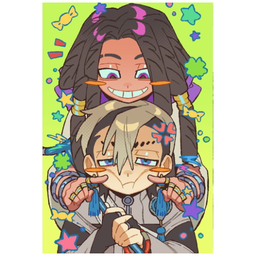 Магнит А7 Gachiakuta 13 винил - фото 1