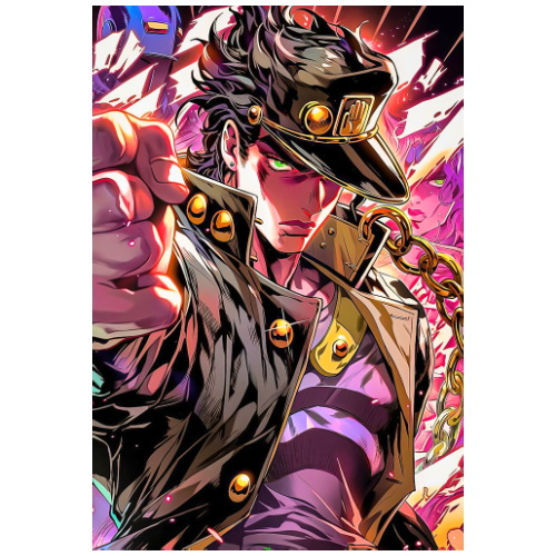 Магнит А7 JoJo 22 винил - фото 1