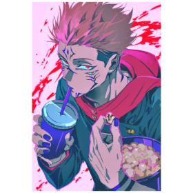 Магнит А7 Jujutsu Kaisen 24 винил