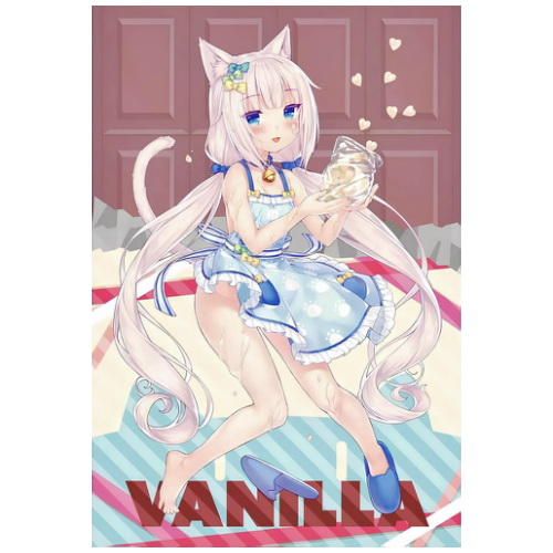 Магнит А7 NekoPara 03 винил - фото 1