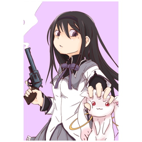 Магніт А7 Puella Magi Madoka Magica 02 вініл - фото 1