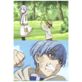 Магнит А7 Sousou no Frieren 09 винил