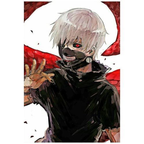 Магніт А7 Tokyo Ghoul 06 вініл - фото 1 Магніт А7 Tokyo Ghoul 06 вініл - фото 1