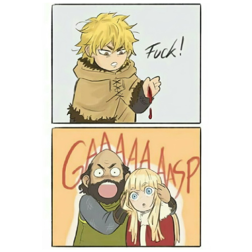 Магнит А7 Vinland Saga 07 винил - фото 1