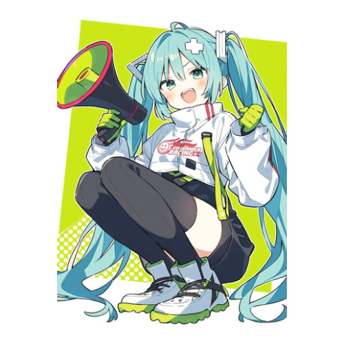 Магнит А7 Vocaloid 22 винил - фото 1