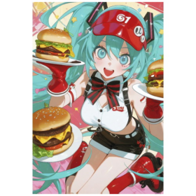 Магнит А7 Vocaloid 23 винил