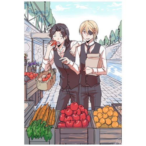 Магнит А7 Yuukoku no Moriarty 05 винил - фото 1 Магнит А7 Yuukoku no Moriarty 05 винил - фото 1