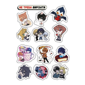 Стікерпак А5 Death Note 01 прорізний Стікерпак А5 Death Note 01 прорізний